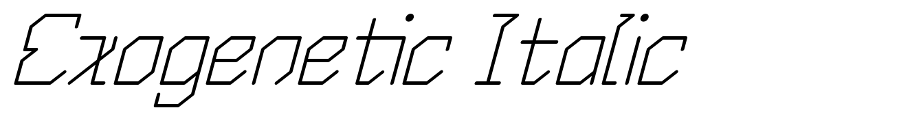Exogenetic Italic